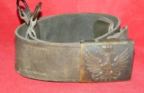 Rarissimo cinturone italiano da ufficiale della prima guerra mondiale n.1